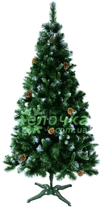 Ель Эдит 160 см - новогодняя снежная искусственная елка