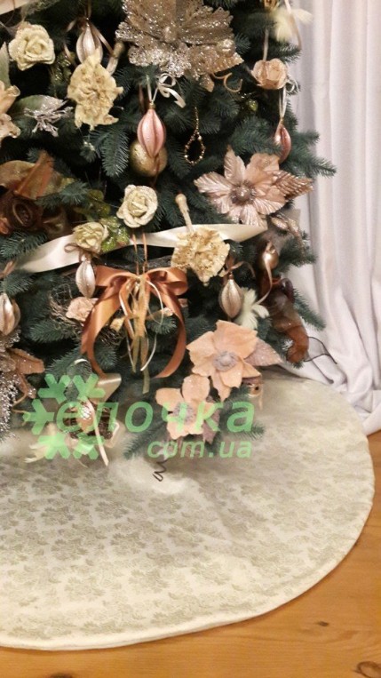 Авторская юбка для новогодней елки Latte