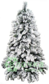 Искусственная  литая елка Сильвия 180 см заснеженная