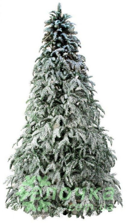 Ель Снежная сказка 210 см - новогодняя заснеженная искусственная елка