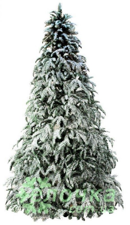 Ель "Снежная сказка" 250 см - новогодняя заснеженная искусственная елка