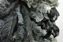Черная искусственная елка SNOW QUEEN 
