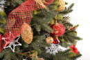 Новогодние игрушки в наборе: красные, золотые, белые Little Fir от elochka.com.ua